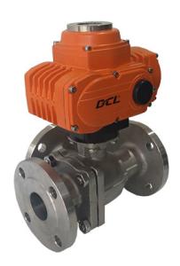 Quality 3 Way Ball Valve 400Nm DC Rotary Actuator wholesale