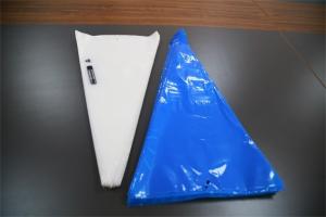 Quality HDPE LDPE Plastic Decorating Piping Bag Disposable Throw Away Clear Blue Color wholesale