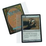Transparent Playing Card Protector Sleeves 64x89mm Side Loading Plastic Card