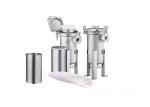 304/316 Stainless Steel Bag Filter Housing , Liquid Bag Filter Housings For
