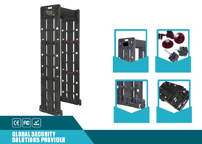 Lightweight Portable Metal Detector APP Control Touch Screen For Sport Event