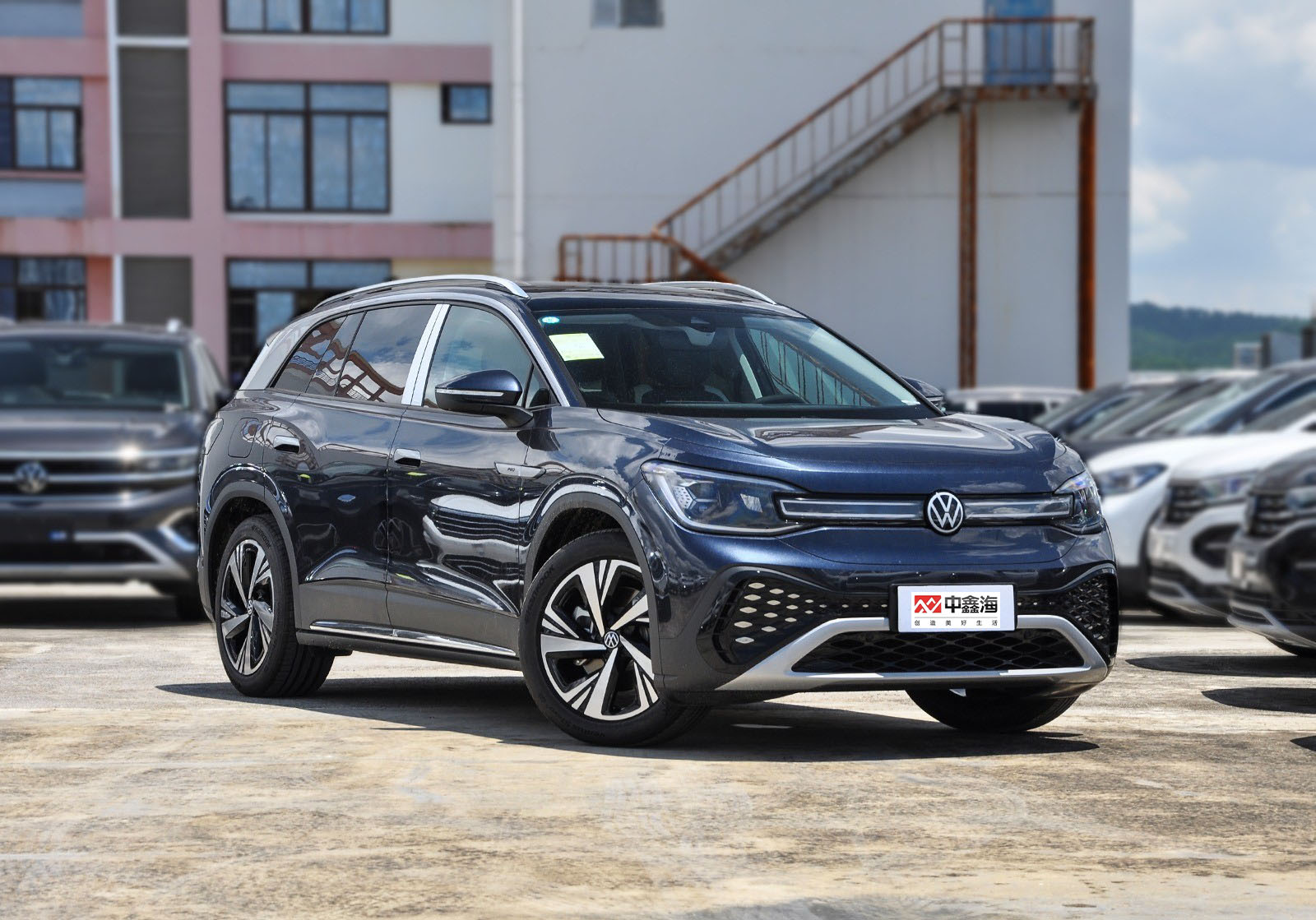 discount Stock for sale, ready to ship new cars used vehicles 2022 blue cheap id6 crozz pro New energy vehicle