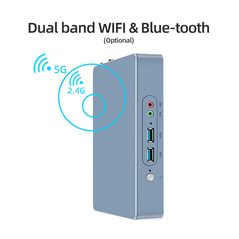 Onsite Training And Inspection Portable N5095 Mini Pc 8Gb DDR4 Ram 128Gb Ssd Wifi Blue-Tooth Desktop Mini Office Computer