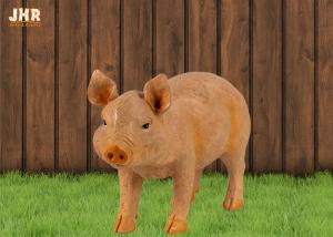 Quality Home Decor Life Size Polyresin Animal Figurines Pig Sculpture Floor Statue wholesale