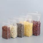 Clear Plastic Mylar PET Flat Bottom Stand Up Pouches