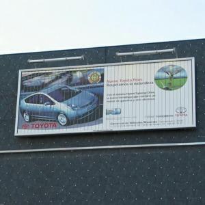 Quality Outdoor Three Sided Billboard Advertising Prices with pole wholesale