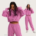 Custom Casual Tracksuit Oversized Sweatshirt Training Wear Plain Dyed