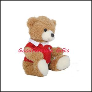 Quality Promotion gift plush teddy toy doll with t shirt wholesale