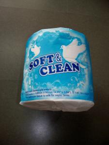 Quality 1ply / 2 ply white Tissue Paper Roll of Virgin Wood Pulp , 100*100mm wholesale