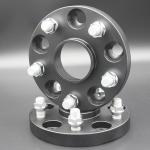 Anodized Black Forged Aluminum 5x120 Bolt Pattern Wheel Spacers For TESLA Model