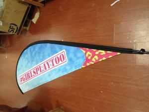 Quality Outdoor Advertising Teardrop Flag Banner with Kits wholesale