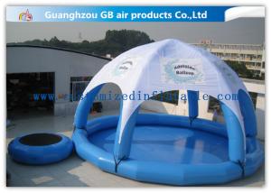 Quality UV - Resistance Inflatable Air Tent Airtight Inflatable Swimming Pool For Adults / Kids 0.9mm PVC wholesale