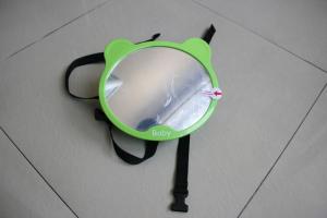 Quality Green Color Car Mirror Replacement Baby Rear View Mirror For Car 21 Cm Size wholesale