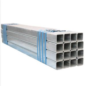 Quality Crowd Control Barrier Fence 4x4 Galvanized Square Metal Fence Post for Roadway Safety wholesale
