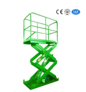 Quality 8M Lifting Height Customized Stationary Scissor Lift Platforms 4000Kg Loading Capacity wholesale