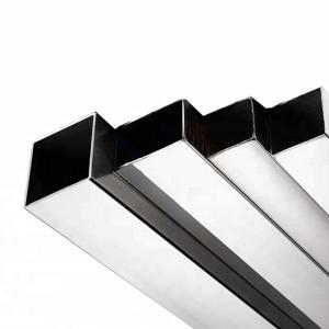 Quality Polished AISI Stainless Steel Pipe GB JIS 304 DIN EN Square Rectangle Tube wholesale