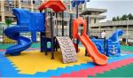 Suspended Interlocking Sports Tiles Pp Plastic Basketball Court Floor