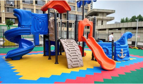 15mm Thickness Interlocking Sports Tiles 12 Colors Temporary Sports Flooring