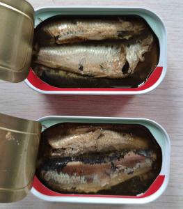 Quality 0.125kg HALAL Canned Sardines In Vegetable Oil wholesale