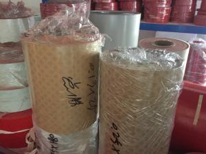 Quality Tensile Strength Polyester Lamination Film , 0.18mm Polyester Fiber Roll For Transformer wholesale