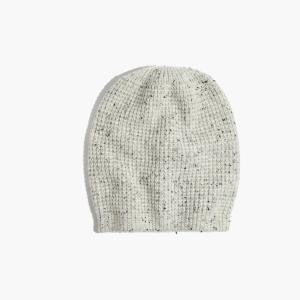 Quality Women ' S 100 % Cashmere Knit Beanie Hats Donegal Color Waffle Stitch Type wholesale