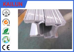 Quality Silver Anodizing Aluminum I Beam Profiles for Construction Building Materials / Textile Machinery Parts wholesale