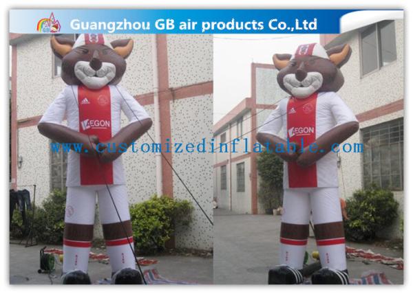 High Outdoor Inflatable Advertising Cartoon , Promotion Inflatable Animals For