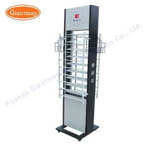 Quality Metal Floor Stand For Showroom Ceramic Tile Display Rack wholesale