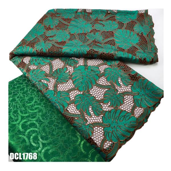 Beautifully comfortable guipure lace wedding african lace soft water soluble