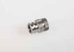 Precision Knurled Stainless Steel Nuts Micro Machining For Equipment Parts