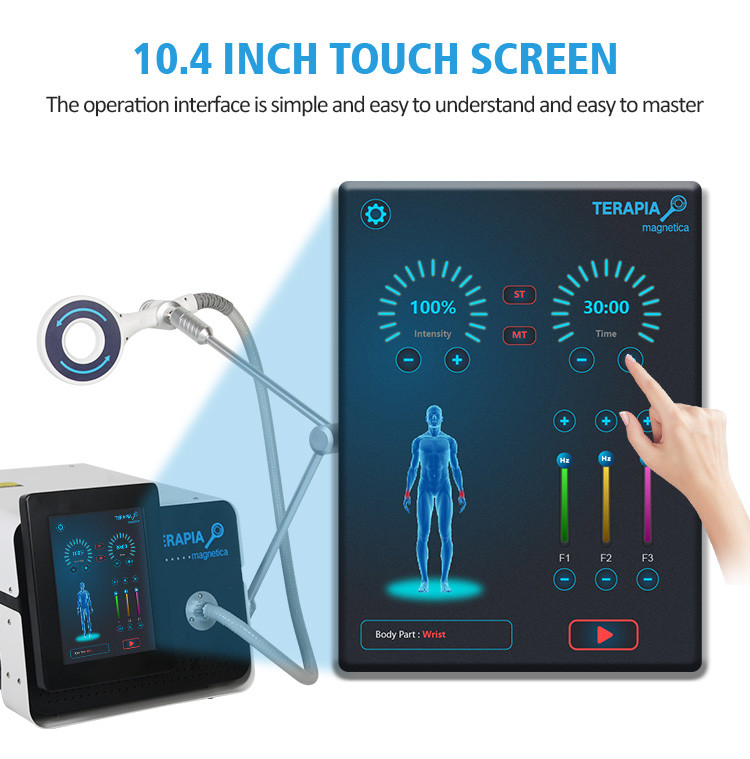 Lumbar Magnetic Therapy Machine Reduce Inflammatory Response / Spinal Rehabilitation
