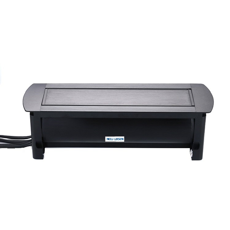 Office Conference Hidden Boardroom Table Power Outlets 110V-240V