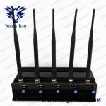 5 Antennas Cell Phone 40m 12W GPS Jammer