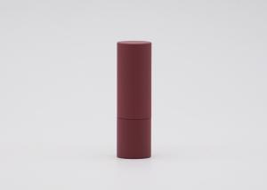 Quality Magnet Connected Lip Balm Tubes Soft Touch Color Spraying Aluminum Lipstick Container wholesale