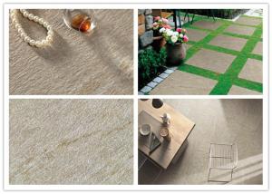 Quality Non Slip Sandstone Look Porcelain Tiles / Ceramic Floor Tile 600*600 Mm wholesale