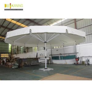 Quality 4m 5m Double Top Patio Umbrella Large Garden Parasol With Base wholesale