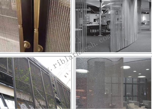 0.5mm Rod Diameter Stainless Steel Decorative Wire Rope Mesh for Office