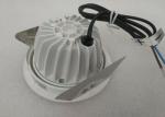 Waterproof 15 Watt Tiltable LED Recessed Downlight 60D Beam Angle
