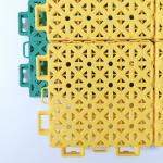 Blue Colors 390g PP Tiles Ideal Choice for Volleyball Tennis Badminton