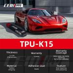 Factory Price Whloesales TPU PPF Car Films 1.52*15m Transparent Anti-yellowing