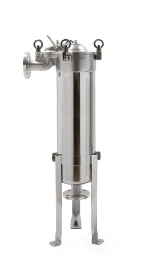 316L PTFE Gasket Multi Water Bag Filter Mirror Polished Housing