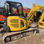 Japan 5ton Used Komatsu Excavators Construction Tracked Used Komatsu Pc55