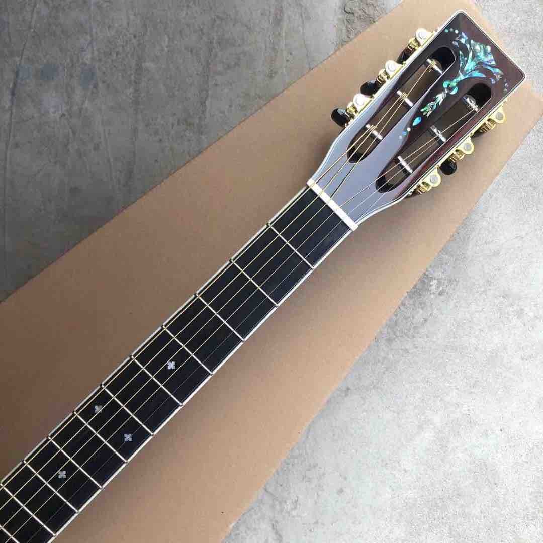 OM42s acoustic guitar OM-42 acoustic electric guitar round OM body classic acoustic guitar solid spruce cedar top guitar