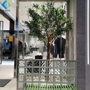 Quality Durable Faux Olive Plant , Artificial Olive Green Tree For Shop Window Decorate wholesale