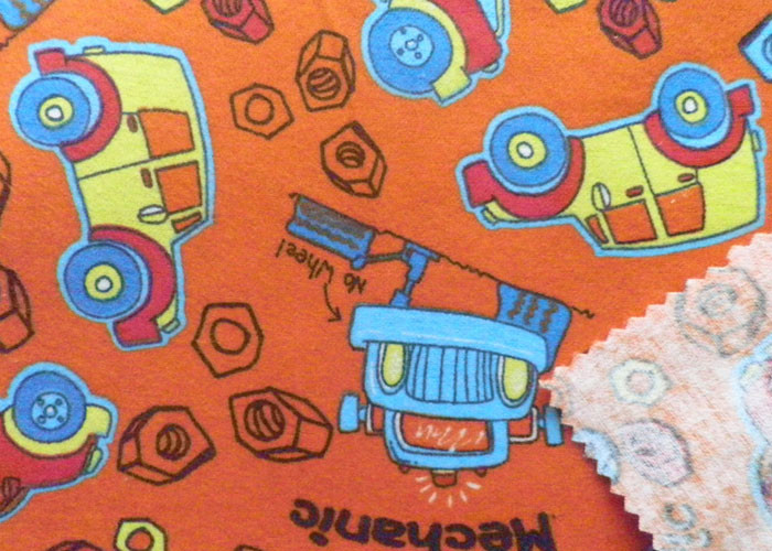 Yarn Dyed Soft Cotton Flannel Fabric Knitted For Children Underwear