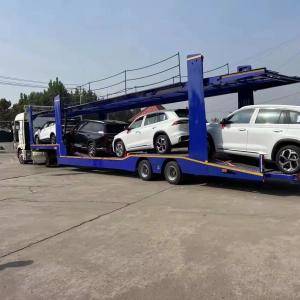 China Cimc High Quality 13 To 18t Double-Layer Car Load Transport Semi-Trailer For Sale on sale