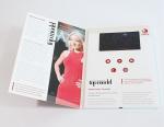 Free Sample VIF Promotional HD 5 inch Electronic Birthday Cards Greeting OEM /