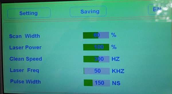 200W 100W 50W laser rust removal machine Oil Painting Metal Steel Stone Cleaner
