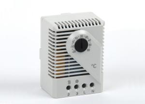 China 10 Ma Adjustable Bimetal Thermostat , Mechanical Temperature Thermostat FZK011 on sale