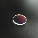 Circular Clear Dia. 50mm Fused Silica 45 Degree Reflective Lens